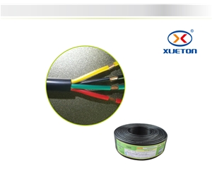  黑擠電源線(xiàn)RVV 4X0.3mm
