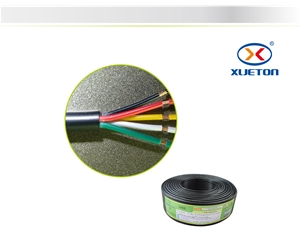 黑擠電源線(xiàn)RVV 5X0.3mm