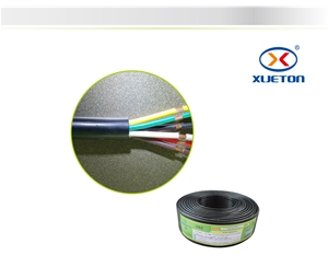  黑擠電源線(xiàn)RVV 6X0.3mm